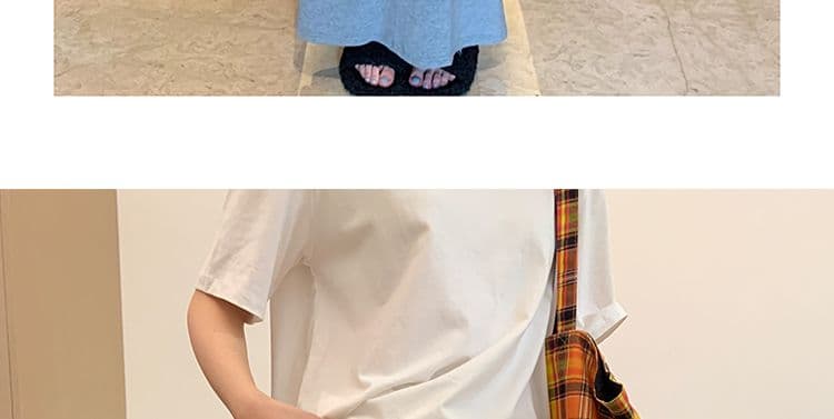임산부 도루 센스 한 마디 중간 길이 스커트 봄 여름 외출용 하이웨이스트 타이트 스커트 슬림해 보이는 인어 꼬리 스커트 반신 스커트 상세 이미지 44