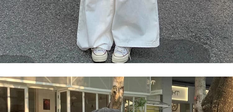 새로운 임산부 바지 여름 라운드 넥 t 반팔 맨위 캐주얼 슬림해 보이는 임산부 세트 상세 이미지 29