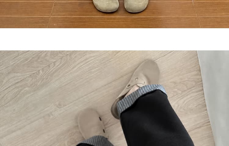 새로운 임산부 루즈핏 모직 바지 가을 겨울철 패션 캐주얼 레트로 와이드 레그 팬츠 스트레이트 팬츠 9부 바지 상세 이미지 44
