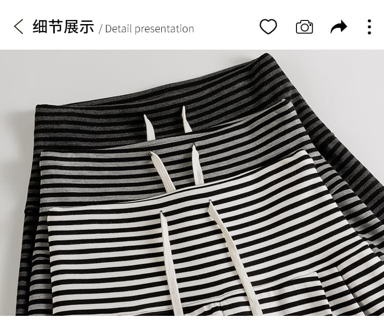 실사 새로운 임산부 바지 가을 겨울철 빈 가스 층 오로라 기사 느긋한 와이드 레그 팬츠 루즈핏 도루 센스 슬림해 보이는 치마바지 상세 이미지 39