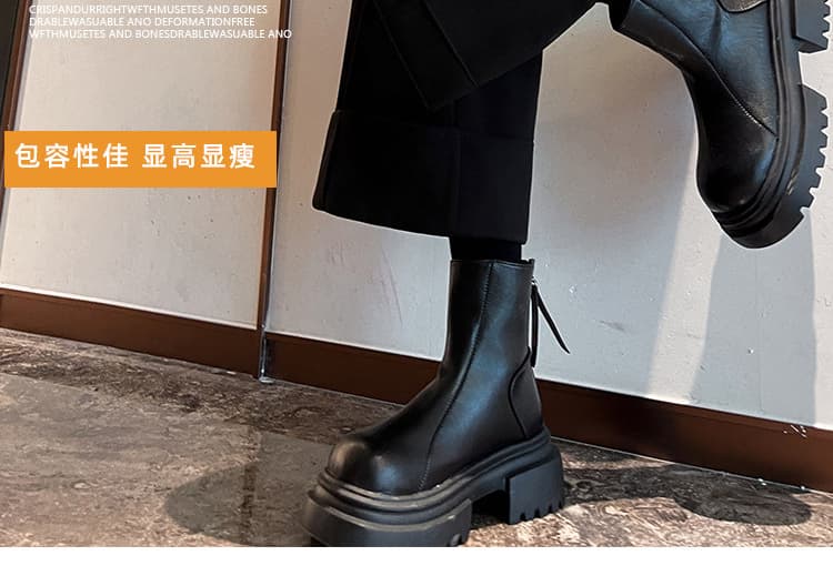 임산부 바지 가을 겨울철 도루 센스 모직 루즈핏 느긋한 와이드 레그 팬츠 한 부서 배 모양 몸 슬림해 보이는 9부 바지 상세 이미지 25