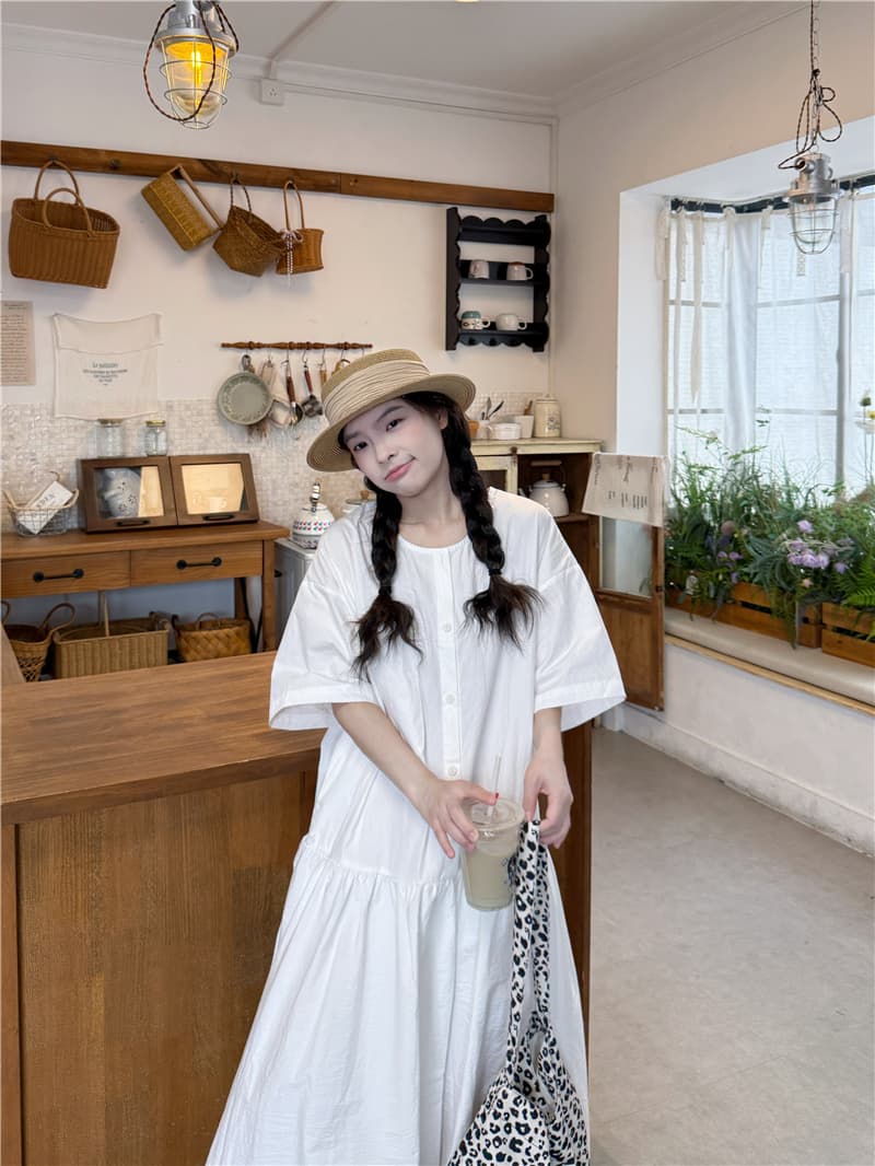 실사 루즈핏 드레스 상세 이미지 5