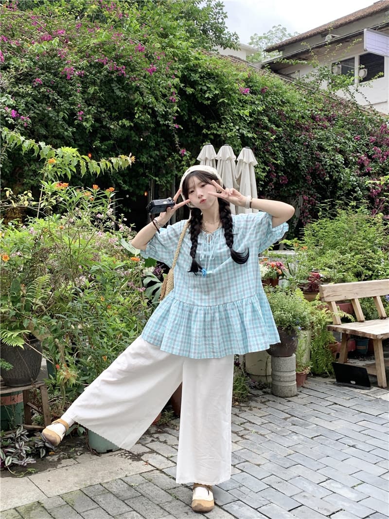 실사 셔츠 캐주얼 바지