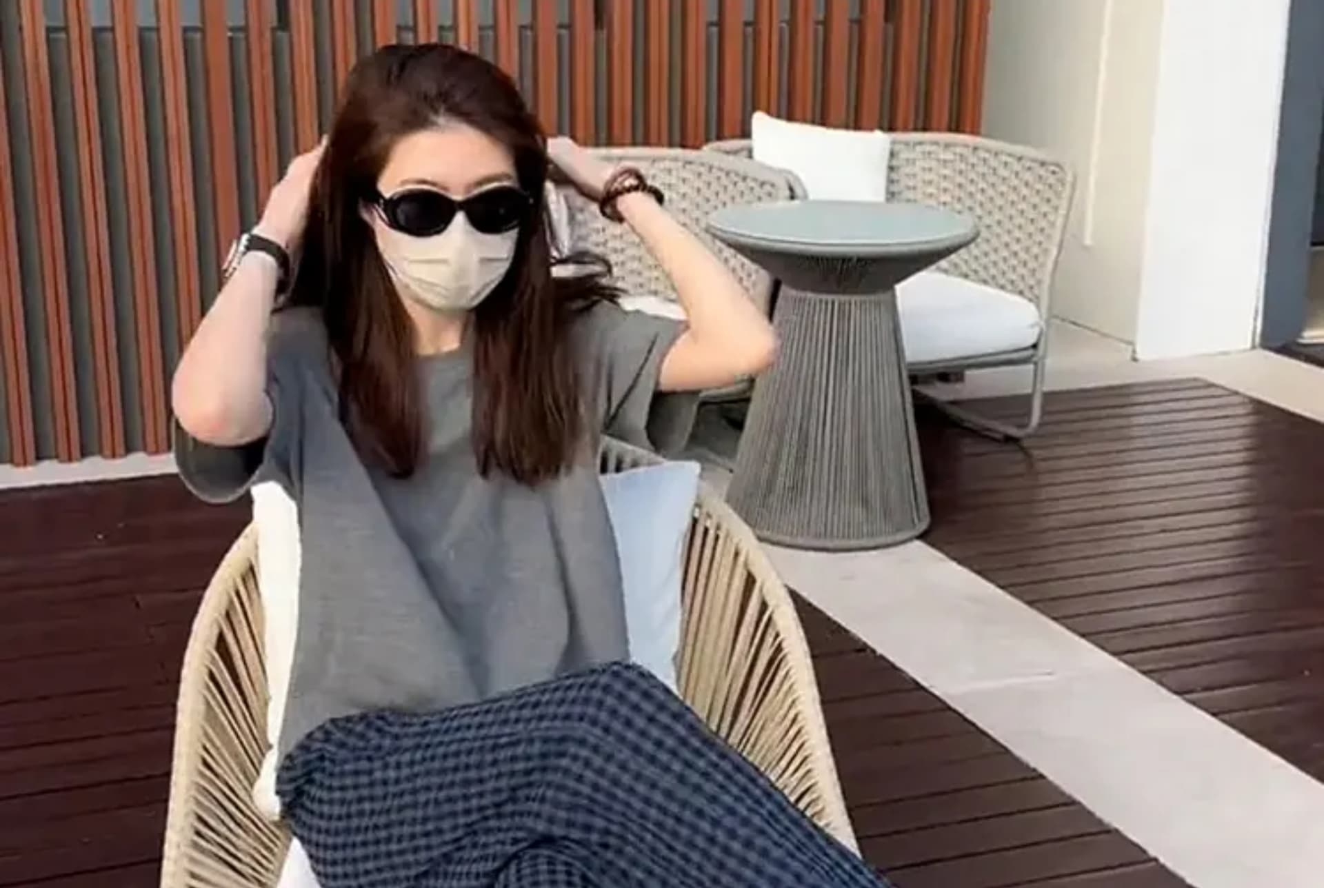 2026 여름 임산부 세트 바지 다용도 회색 티셔츠 루즈핏 복부 지지 와이드 레그 팬츠 캐주얼 출산 착용 여름 드레스 상세 이미지 23