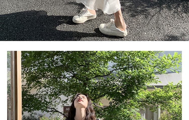 출산 착용 작은 대중 프릴 망사 패치워크 한국 스타일 니트 원피스 새로운 슬림해 보이는 Chic 고유 한 드레스 여름 상세 이미지 40