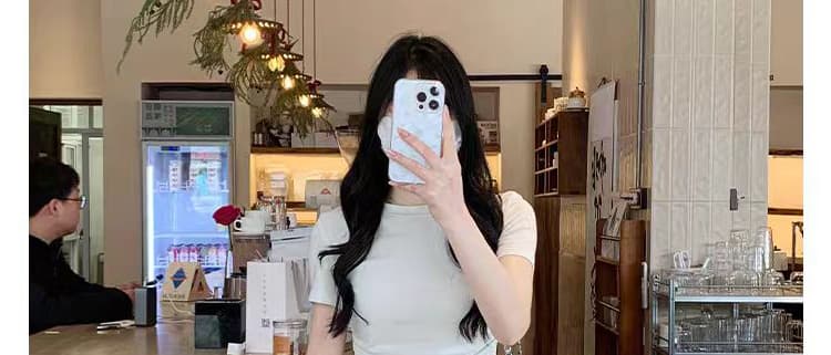 지금 지금 임산부 반신 스커트 여성 여름 2026 년 새로운 슬림해 보이는 빅 플레어 스커트 백 주름 한 마디 우산 치마 케이크 드레스 상세 이미지 36