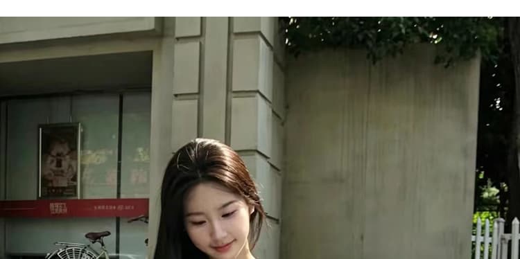 2026 여름 새로운 민소매 맨위 패치워크 화이트 레이스 계층의 감각 없음 복부 지지 임산부 반신 치마 세트 상세 이미지 49