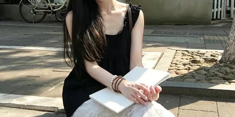 2026 여름 새로운 민소매 맨위 패치워크 화이트 레이스 계층의 감각 없음 복부 지지 임산부 반신 치마 세트 상세 이미지 50