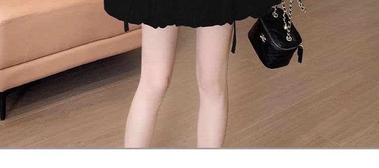 출산 스커트 여름 나비 매듭 스트랩 퍼프 치마 화이트 반신 스커트 한 마디 미니 스커트 꽃밭 치마 상세 이미지 50