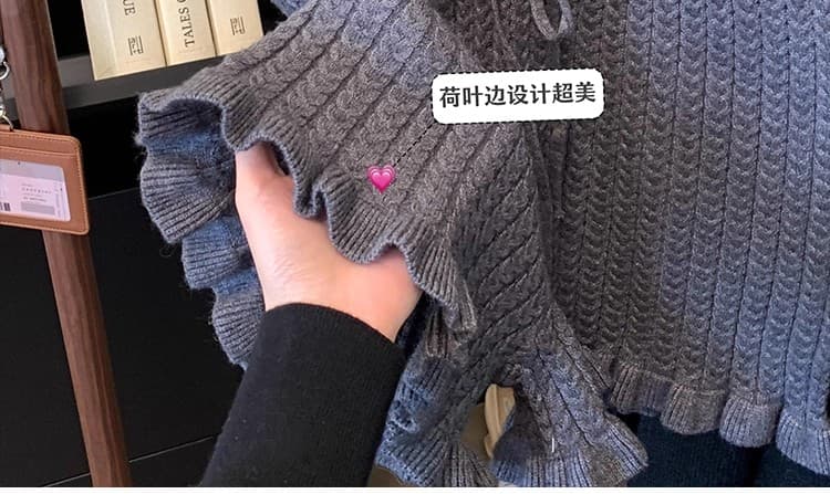 임산부 반바지 여성 가을 겨울 외출용 털실 반바지 슈퍼 잘 생긴 목이버섯 레이스 타이트 슬림해 보이는 부츠 팬츠 만나는 바지 상세 이미지 19