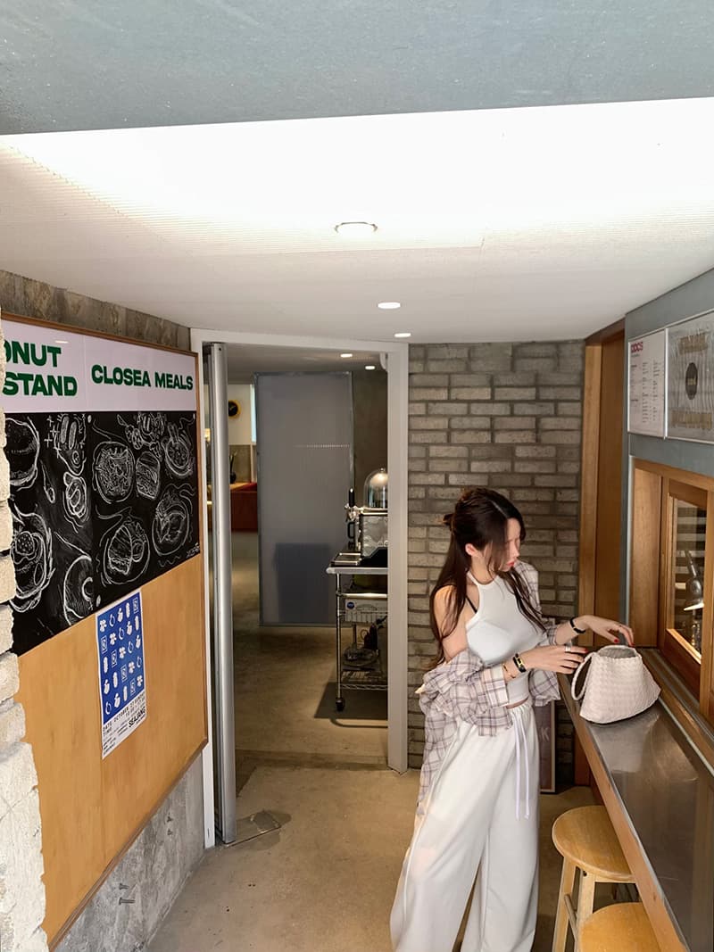 있음 선적 패션 폴로 칼라 체크무늬 패치워크 색상 캐주얼 셔츠 상세 이미지 7