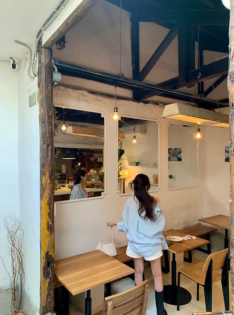 있음 선적 폴로 칼라 싱글 줄 버튼 루즈핏 긴팔 카디건 코트 셔츠 상세 이미지 25