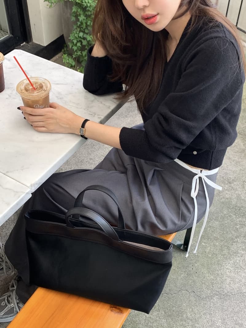 있음 선적 고급 원단 배색 패치워크 허리 머리 측면 지퍼 캐주얼 바지 상세 이미지 36