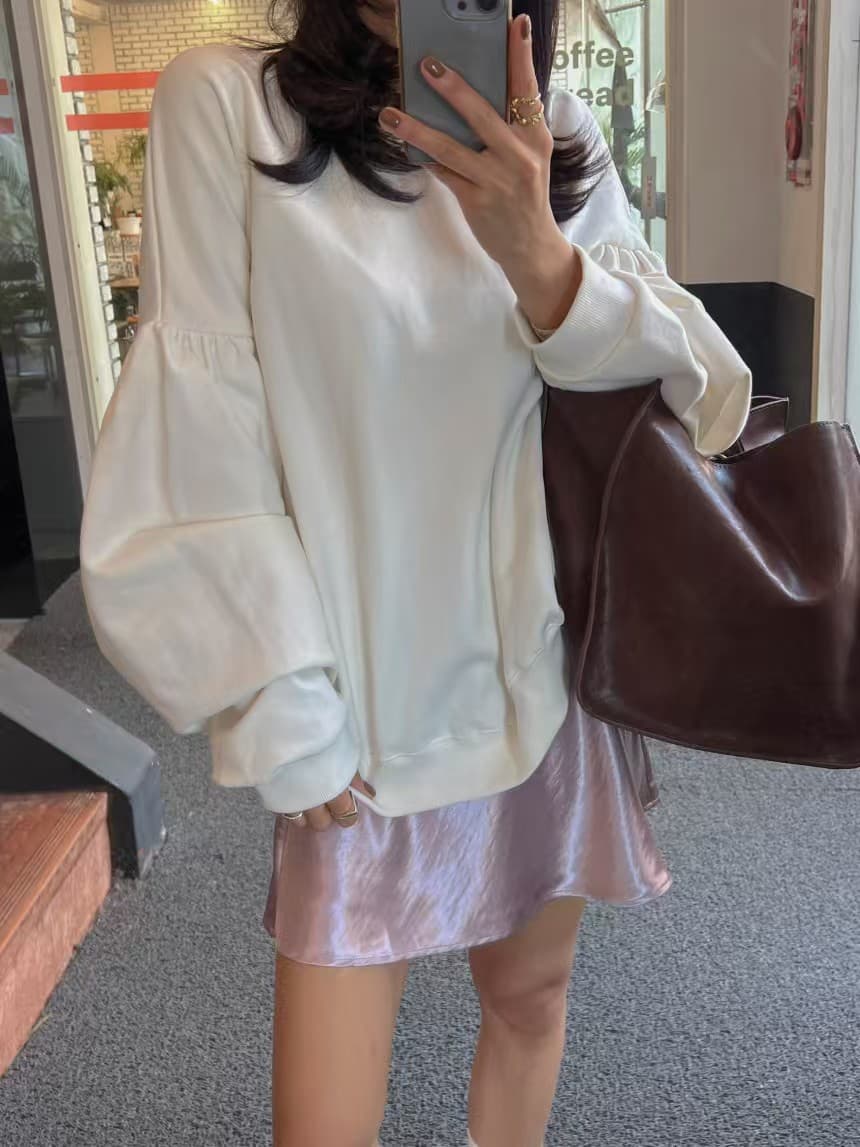 있음 선적 레이스업 패션 백리스 루즈핏 캐주얼 운동 후드티 상세 이미지 2