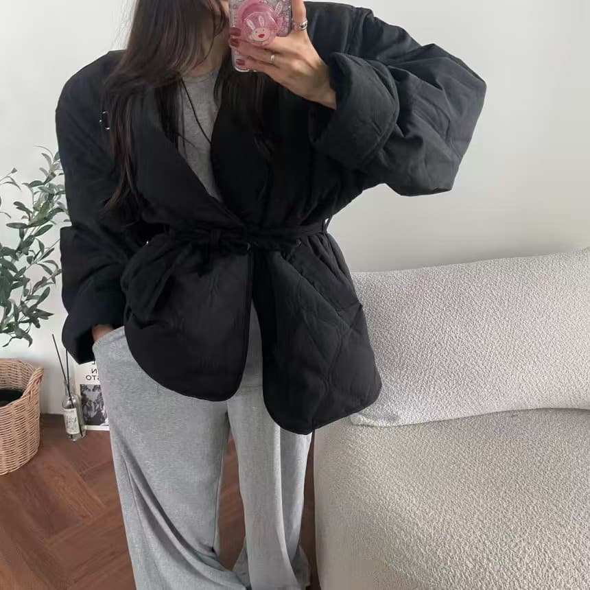 있음 선적 외국 가스 다용도 링 그리드 부서 벨트 솜을 넣은 보온 면 의류 재킷 상세 이미지 2