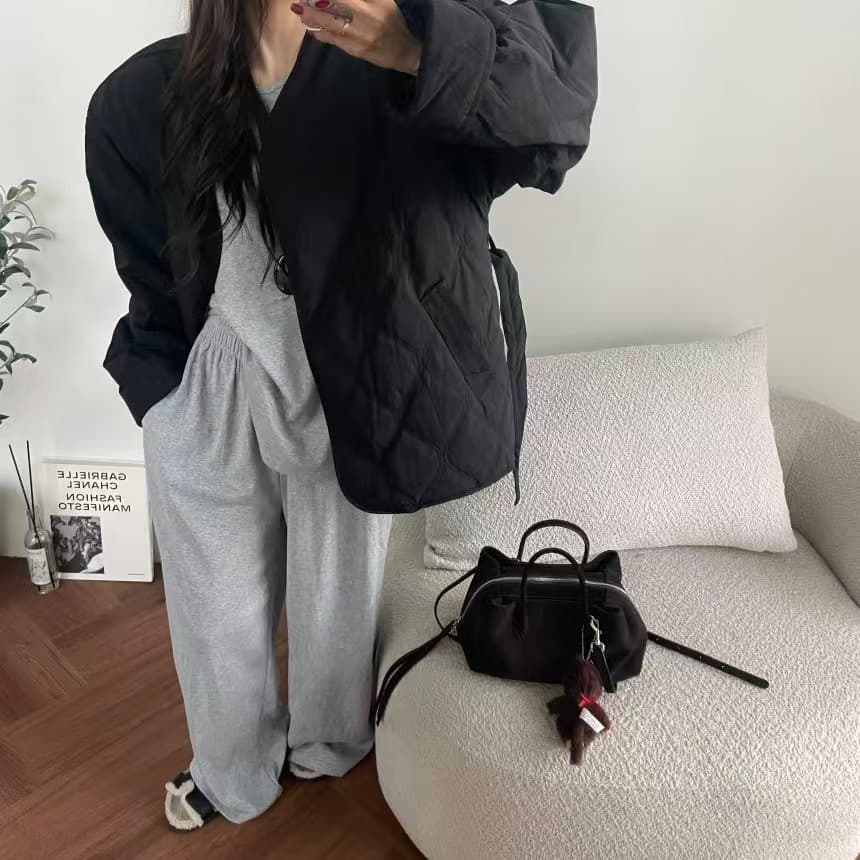 있음 선적 외국 가스 다용도 링 그리드 부서 벨트 솜을 넣은 보온 면 의류 재킷 상세 이미지 8