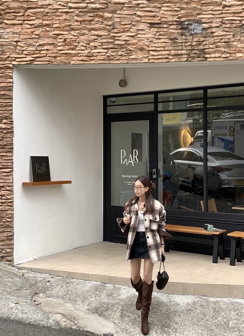 있음 선적 두꺼운 모직 외투 루즈핏 중간 길이 솜을 넣은 보온 코트 상세 이미지 13