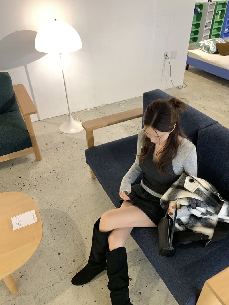 있음 선적 두꺼운 모직 외투 루즈핏 중간 길이 솜을 넣은 보온 코트 상세 이미지 48