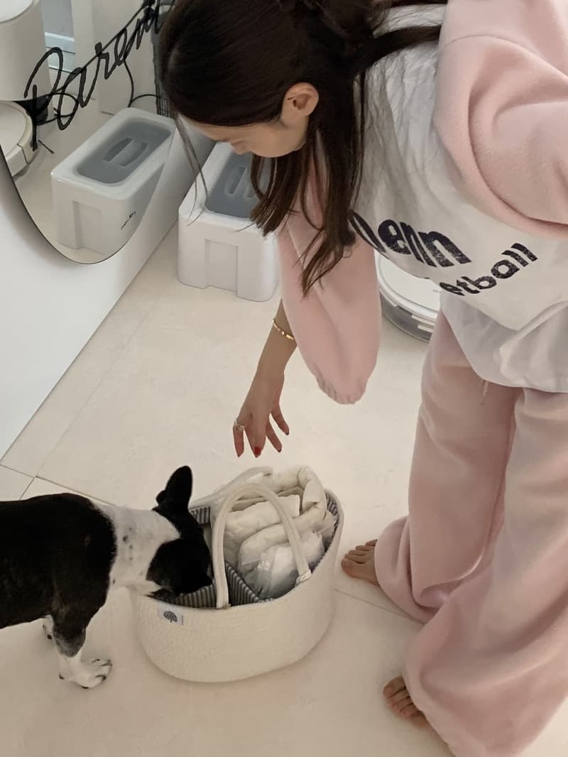 있음 선적 양면 찹쌀 플러시 두 조각 여성 세트 후드 티 스웨터 재킷 플러시 센스 캐주얼 바지 투피스 세트 상세 이미지 26