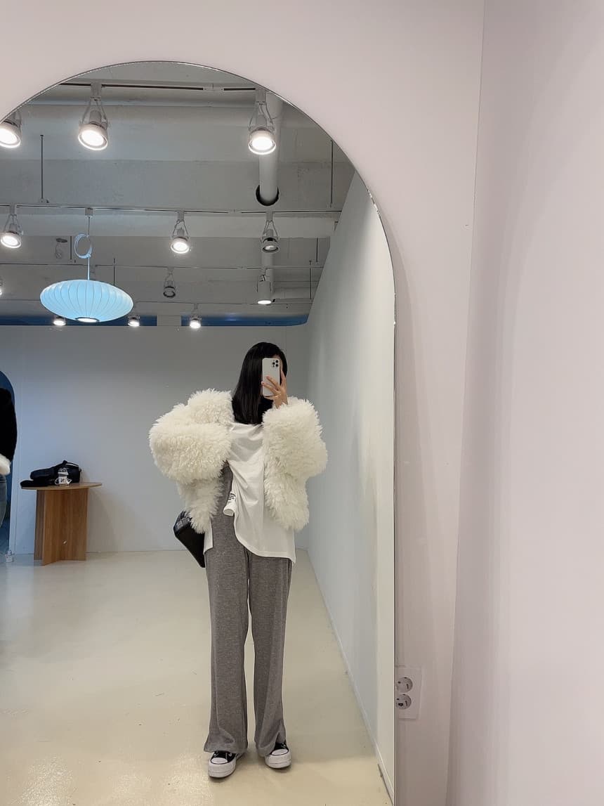 있음 선적 인공 환경 보호 모피 푹신한 털이 많은 모피 재킷 여성 겨울 솜을 넣은 상세 이미지 37
