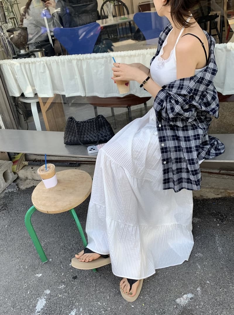 있음 선적 패션 폴로 칼라 싱글 줄 버튼 패치워크 색상 체크무늬 긴팔 셔츠 상세 이미지 8