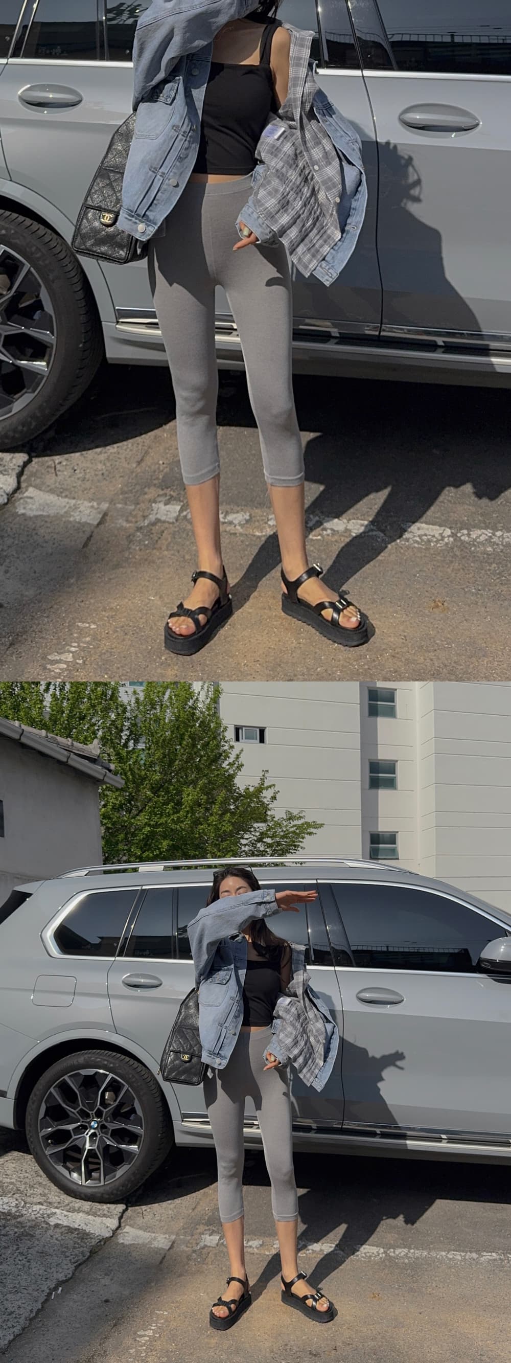 있음 선적 패션 폴로 칼라 싱글 줄 버튼 패치워크 색상 체크무늬 긴팔 셔츠 상세 이미지 20