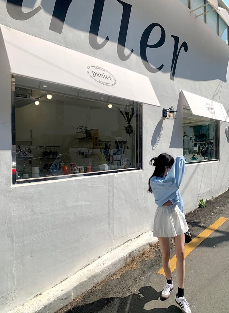 있음 선적 다용도 레이스 측면 소녀 연령 감소 스트레이트 반바지 상세 이미지 19
