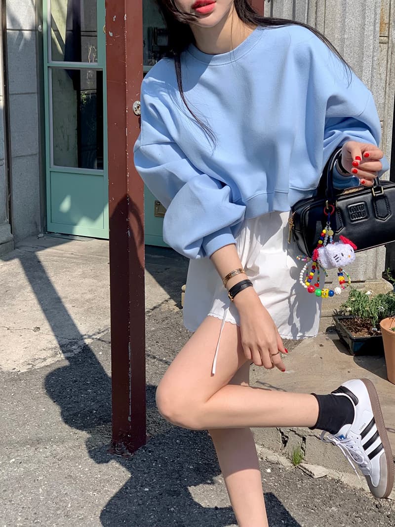 있음 선적 다용도 레이스 측면 소녀 연령 감소 스트레이트 반바지 상세 이미지 23