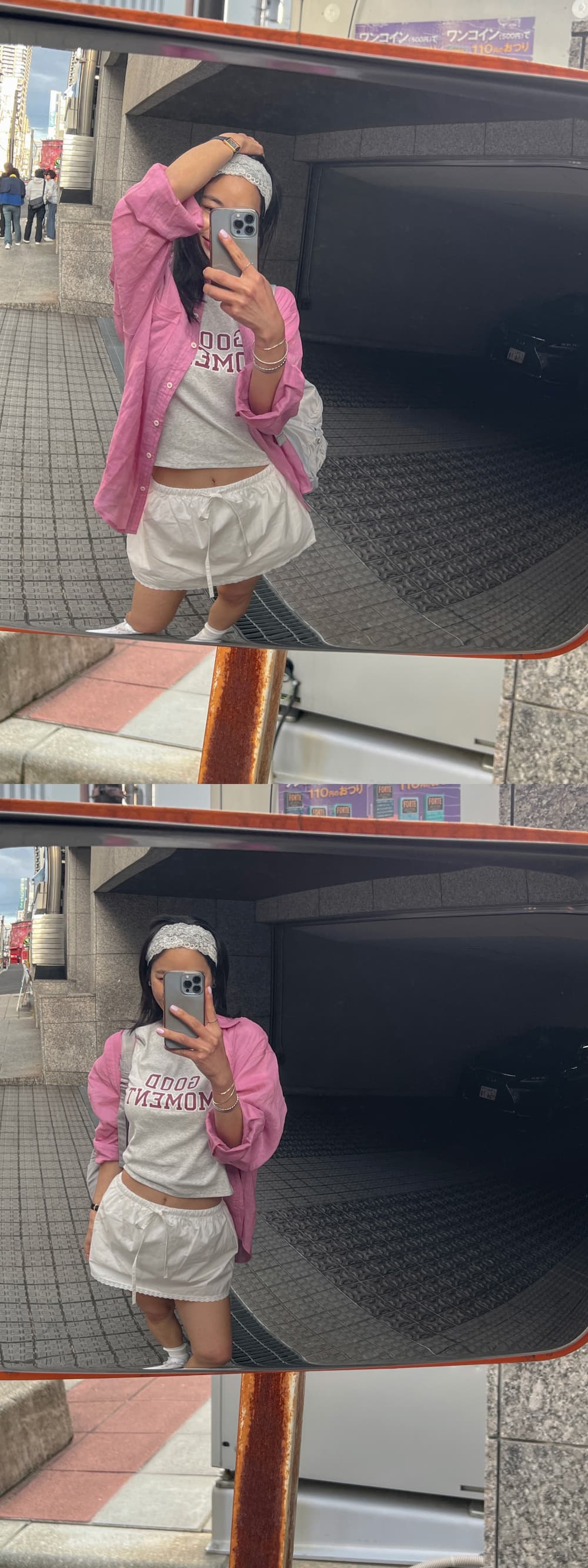 새로운 다용도 폴로 칼라 싱글 줄 버튼 주머니 루즈핏 캐주얼 셔츠 상세 이미지 38