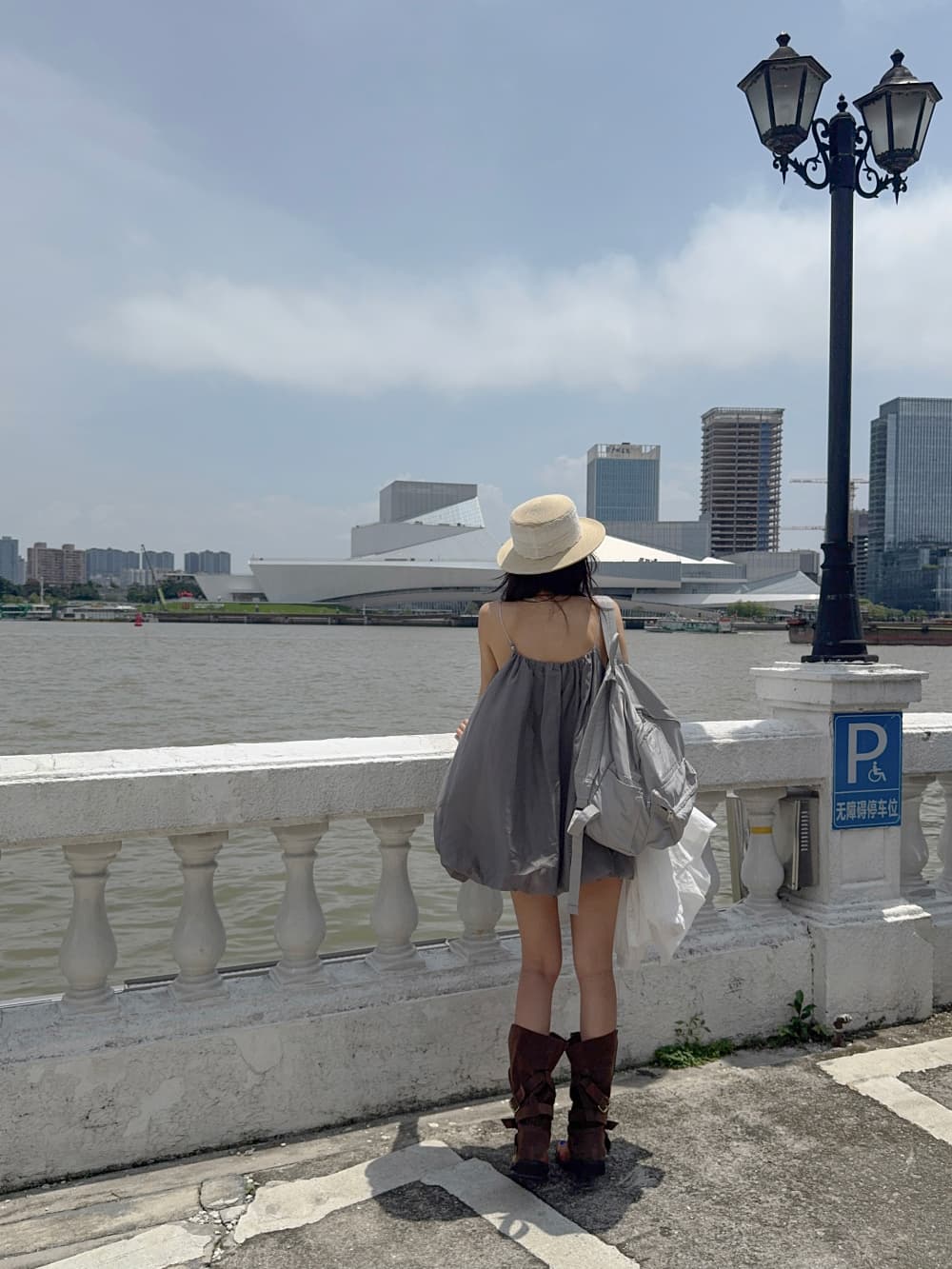 새로운 작은 대중 캐주얼 꽃밭 슬립 드레스 상세 이미지 26