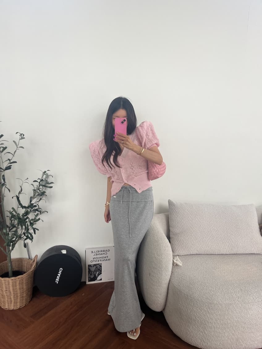 새로운 몸매 가꾸기 타이트 스커트 도루 센스 품격 펌프 로프 뒤집다 허리 이후 트임 반신 스커트 상세 이미지 31