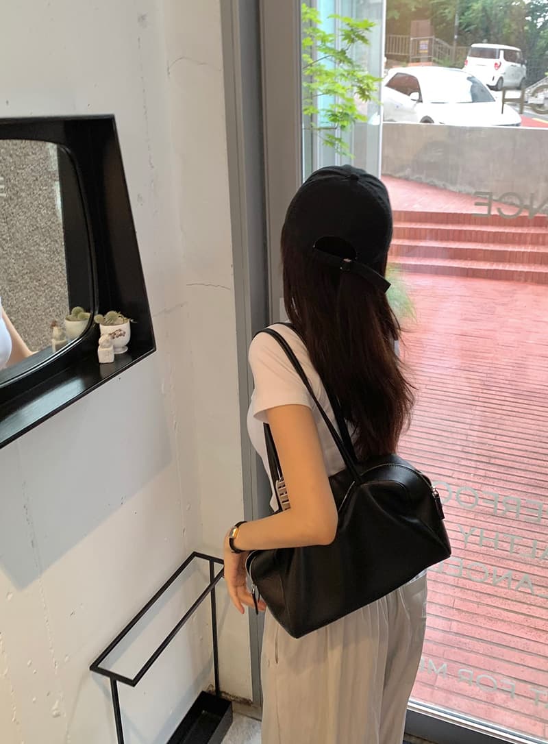 새로운 느긋한 루즈핏 펌프 로프 있음 안감 넓은 다리 길이 바지 상세 이미지 26