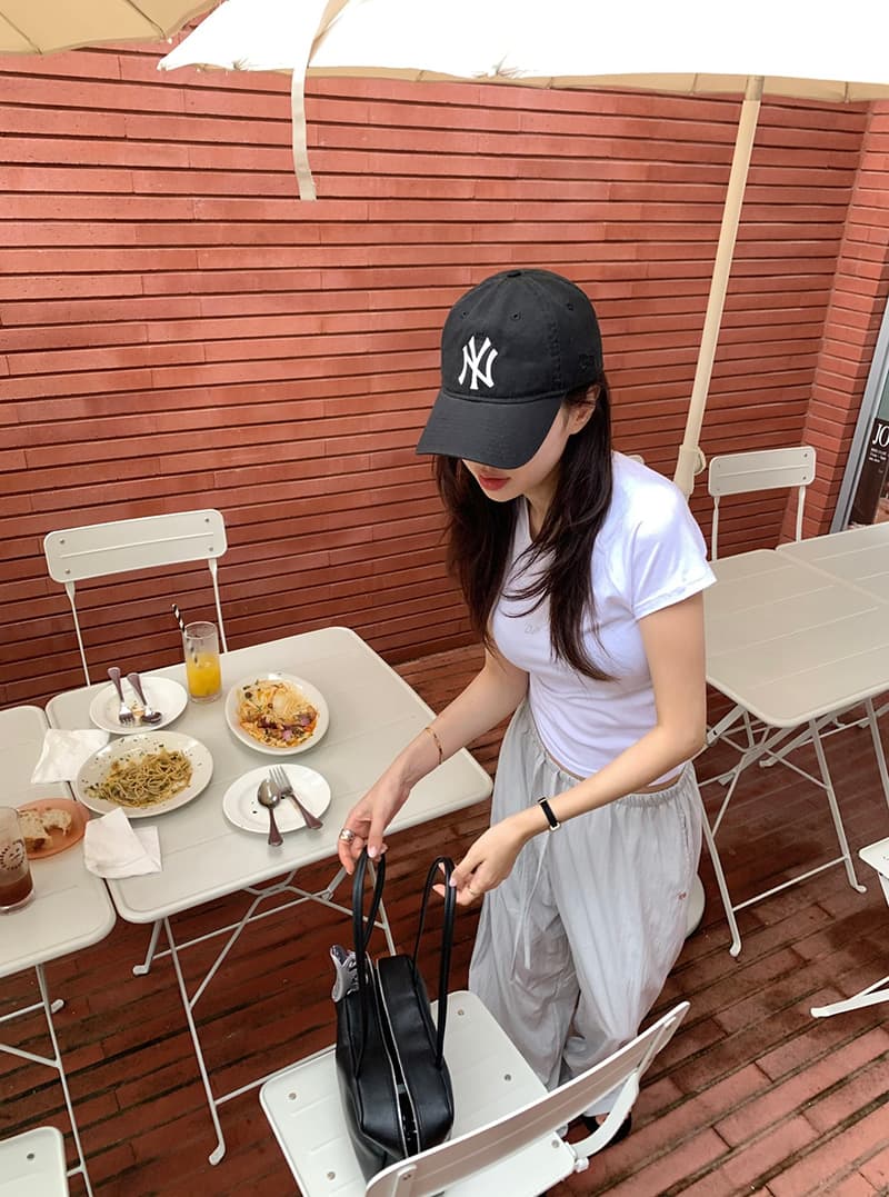 새로운 느긋한 루즈핏 펌프 로프 있음 안감 넓은 다리 길이 바지 상세 이미지 28