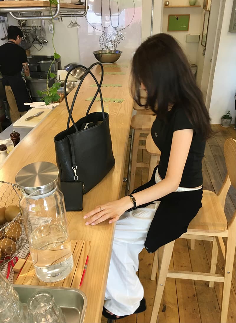 새로운 느긋한 루즈핏 펌프 로프 있음 안감 넓은 다리 길이 바지 상세 이미지 34
