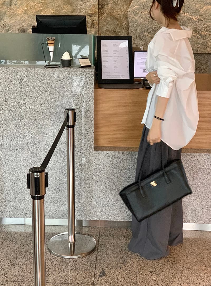 정장 바지 여성 도루 센스 슬림해 보이는 바지 캐주얼 바지 스트레이트 바지 슬랙스 상세 이미지 45