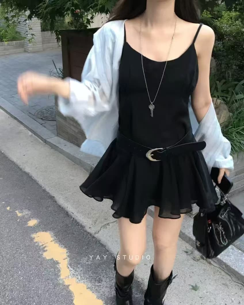 새로운 연령 감소 레이스 레이스 치마 슬립 드레스 상세 이미지 18