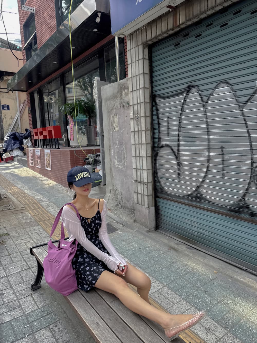 새로운 한 부서 작은 꽃무늬 슬립 드레스 상세 이미지 12