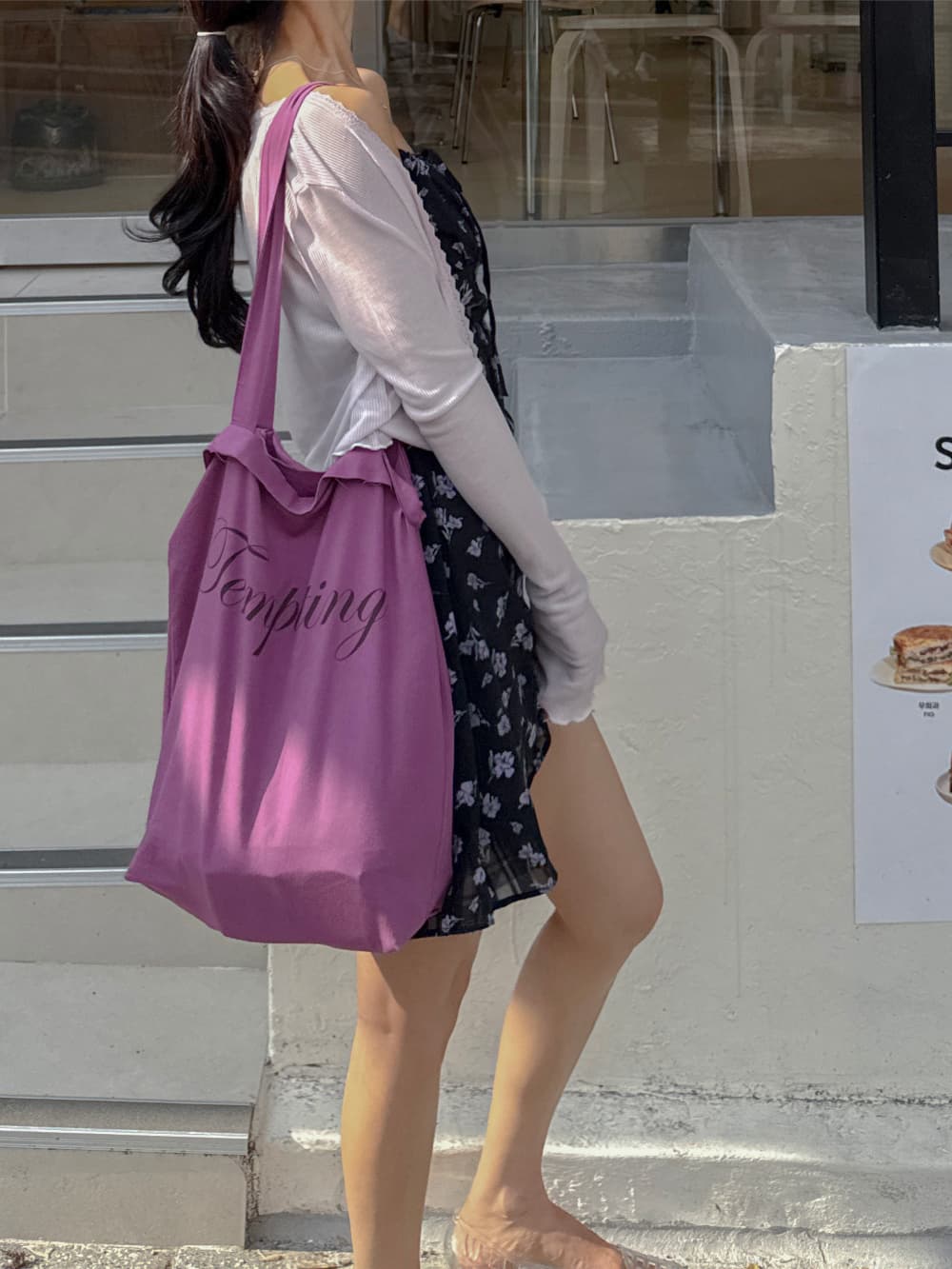 새로운 한 부서 작은 꽃무늬 슬립 드레스 상세 이미지 24