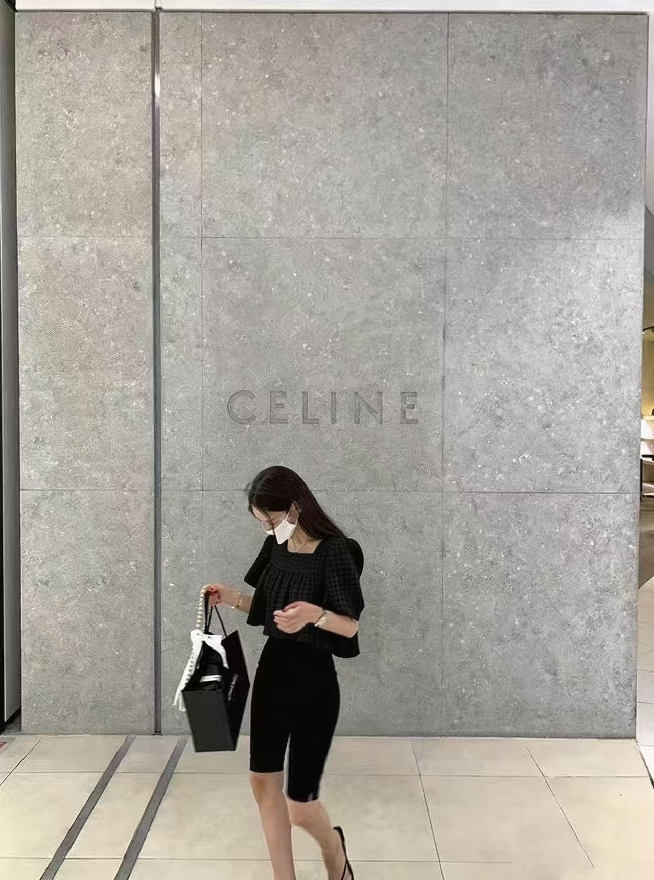 있음 선적 무거운 작업 버블 그리드 체크무늬 광장 칼라 셔츠 상세 이미지 7
