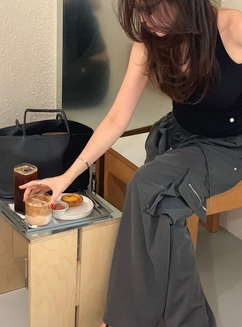새로운 가을 허리밴드 펌프 로프 워크웨어 캐주얼 긴 바지 상세 이미지 19