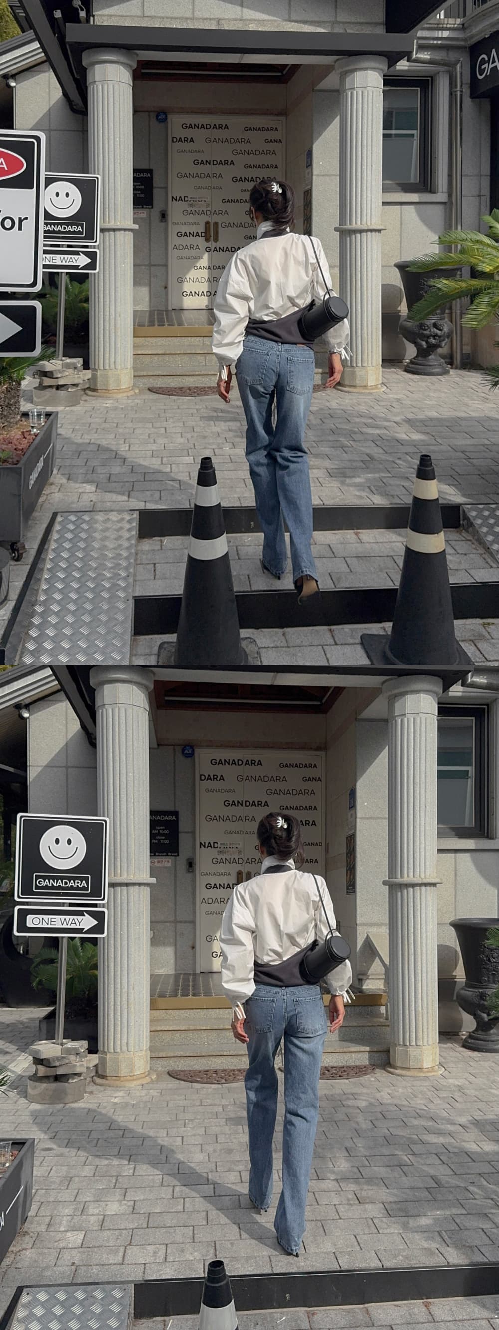 새로운 패션 출퇴근 펌프 로프 수축 진자 디자인 센스 긴팔 셔츠 상세 이미지 31