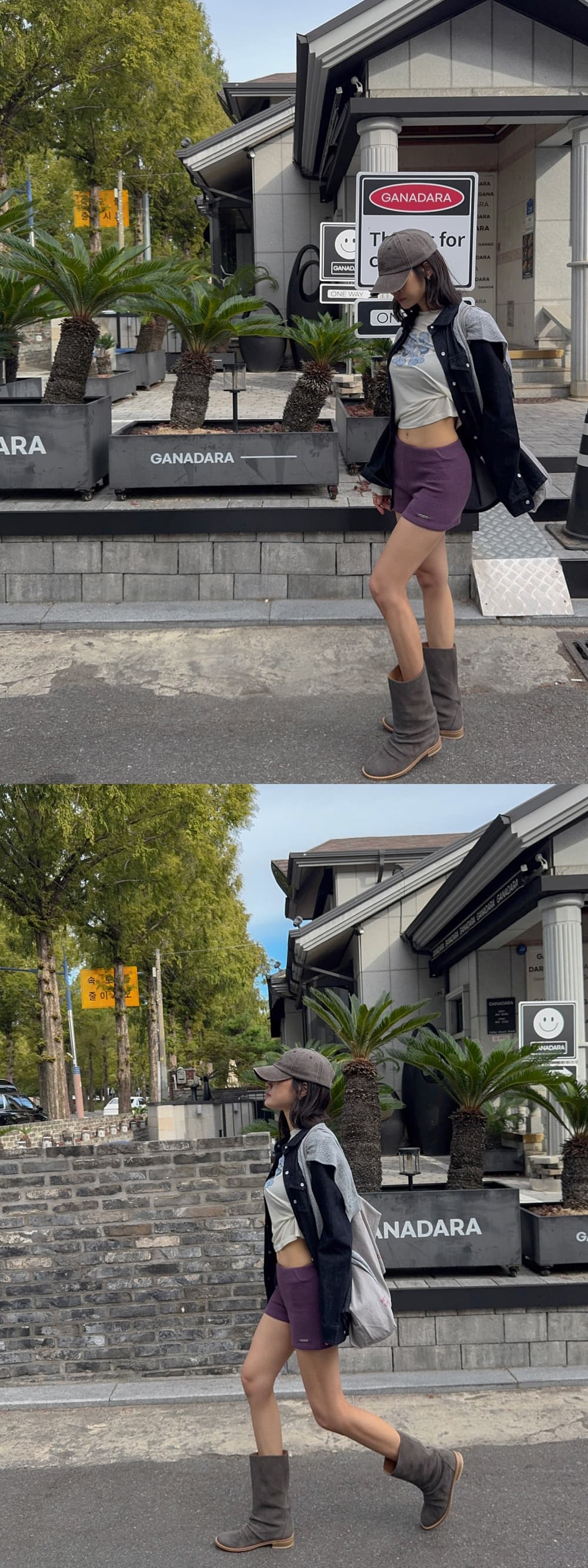 새로운 잘 생긴 폴로 칼라 캐주얼 긴팔 데님 셔츠 재킷 상세 이미지 6