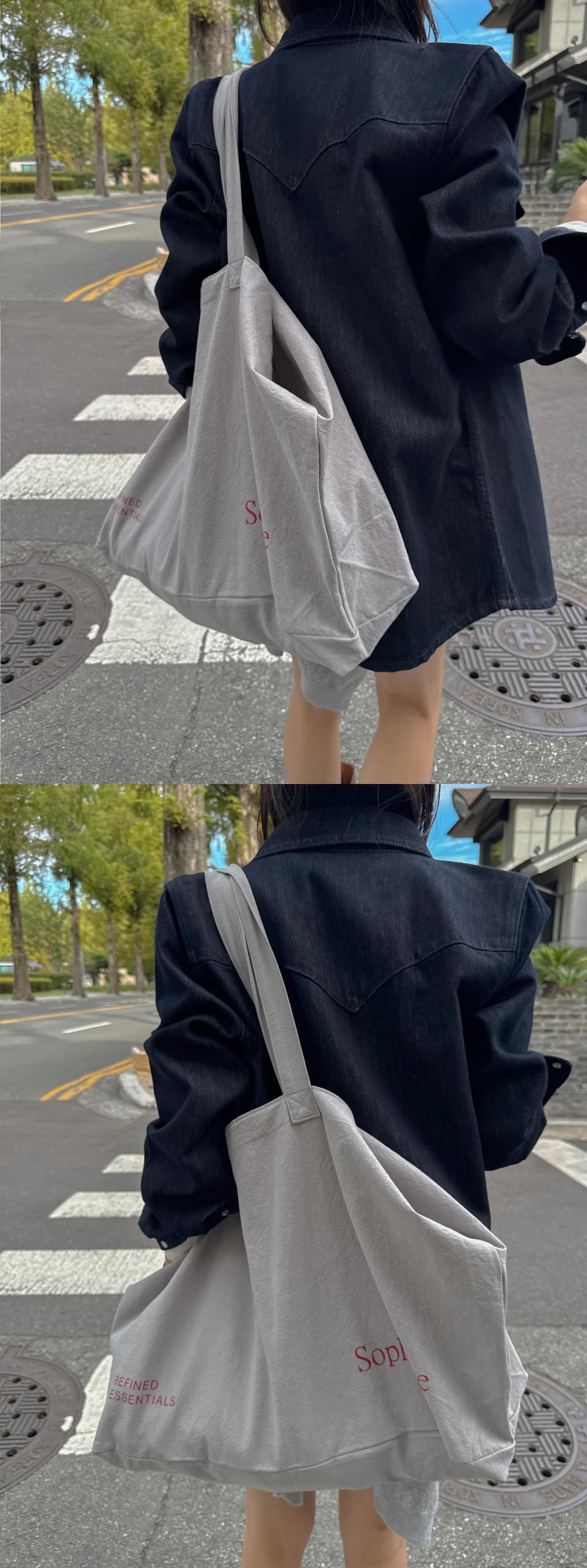새로운 잘 생긴 폴로 칼라 캐주얼 긴팔 데님 셔츠 재킷 상세 이미지 20