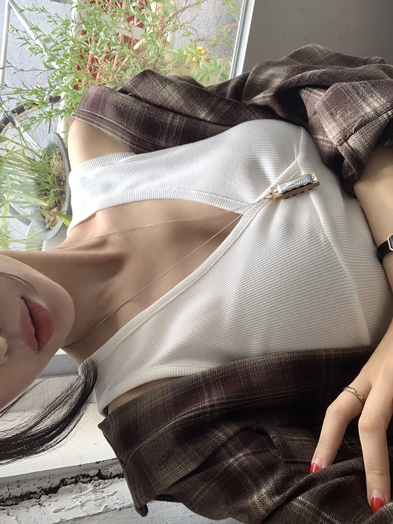 있음 선적 새로운 레트로 문예 바람 격자 무늬 셔츠 루즈핏 슬림해 보이는 캐주얼 셔츠 재킷 상세 이미지 10