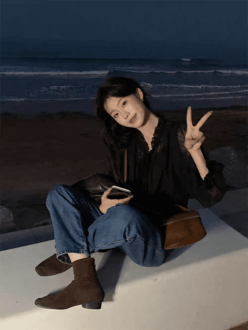 선물 화물 프릴 레이스업 루즈핏 자수 레이스 살구 색상 셔츠 맨위 여성 경기 슬립 상세 이미지 7