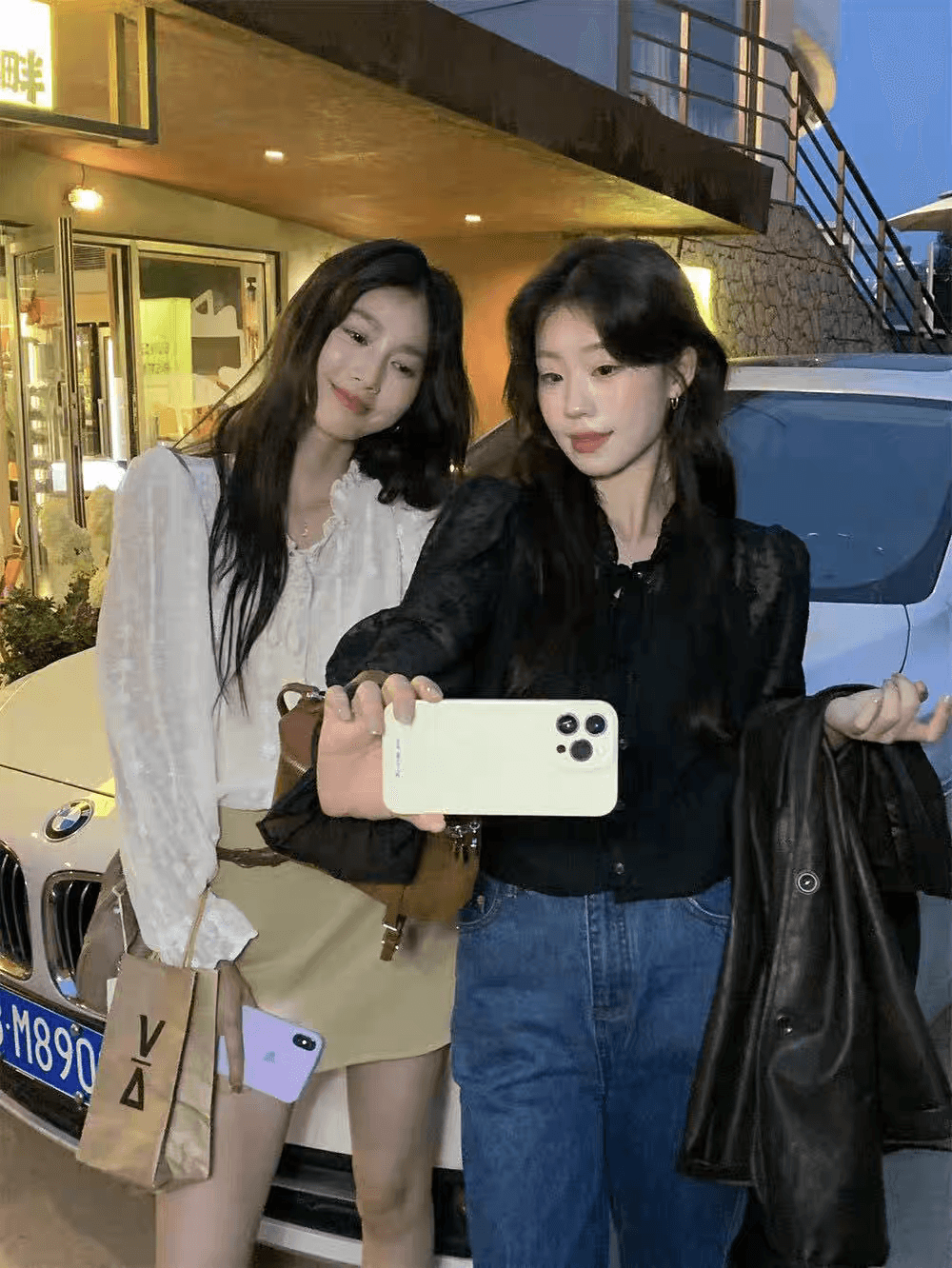 선물 화물 프릴 레이스업 루즈핏 자수 레이스 살구 색상 셔츠 맨위 여성 경기 슬립 상세 이미지 9