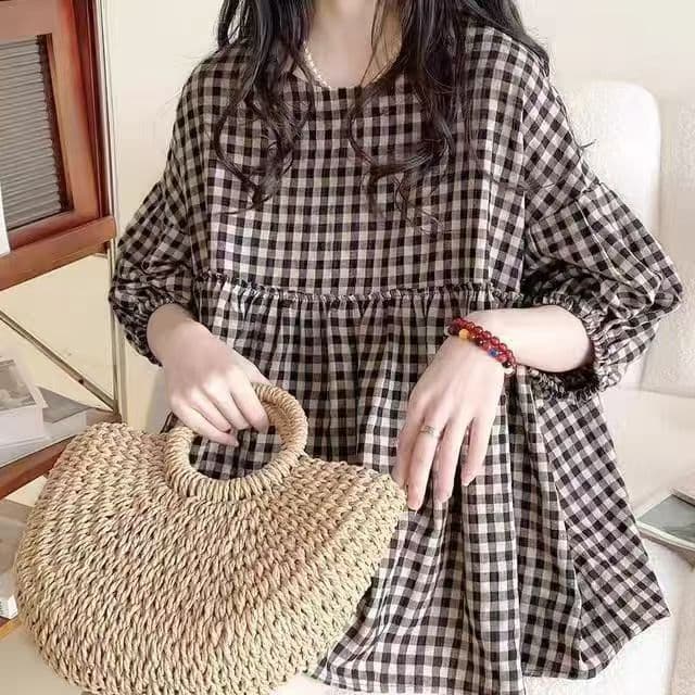 선물 화물 한국 스타일 이른 가을 인형 셔츠 셔츠 상세 이미지 7