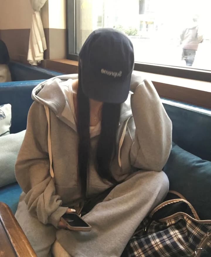 크기 있음 업데이트 한 부서 미니멀리즘 거리 바람 출퇴근 다용도 긴팔 후드 지퍼 루즈핏 후드티 재킷 상세 이미지 17