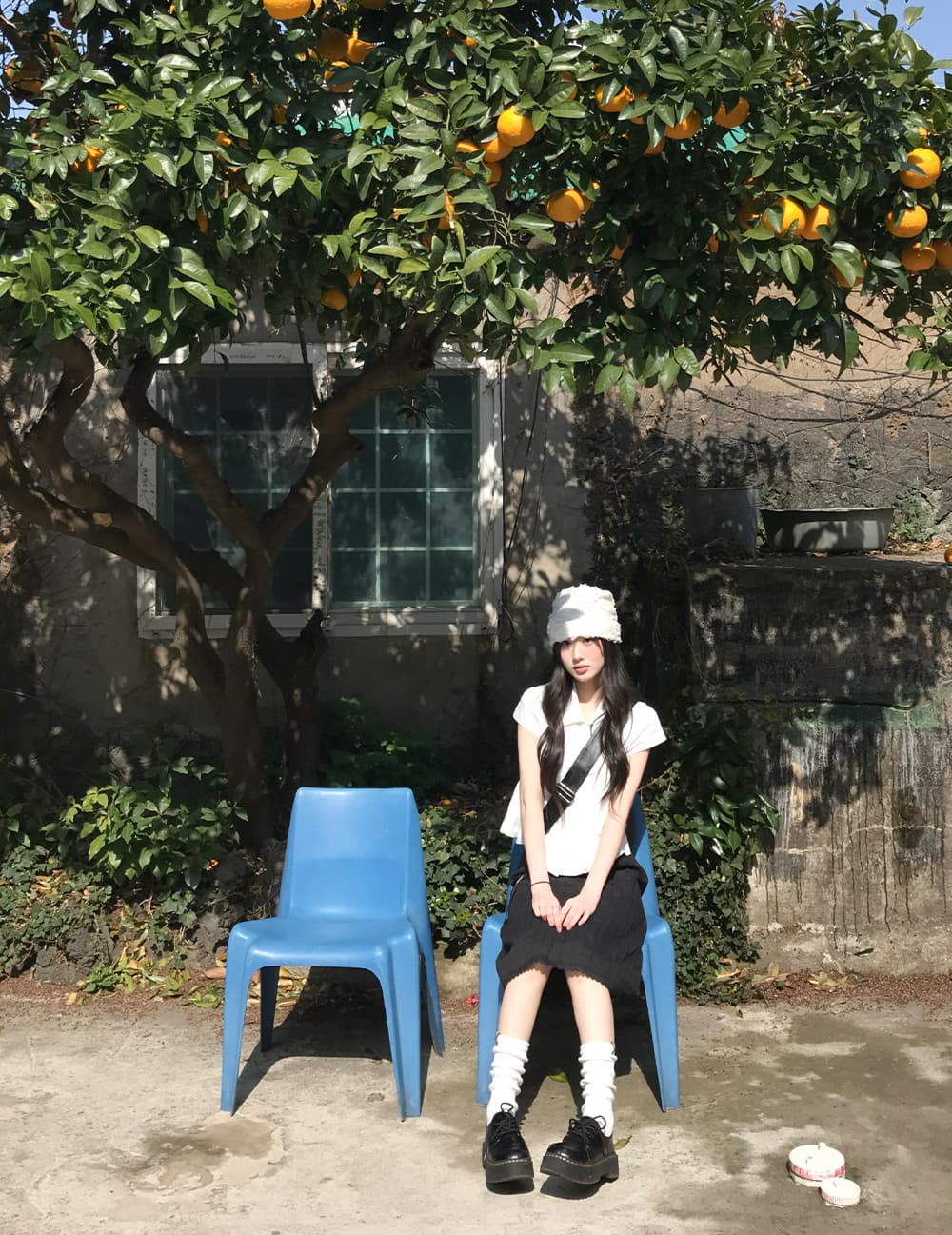 크기 있음 업데이트 한국 chic 캐주얼 품격 세 버클 폴로 칼라 루즈핏 다용도 일상 작은 셔츠 맨위 상세 이미지 15