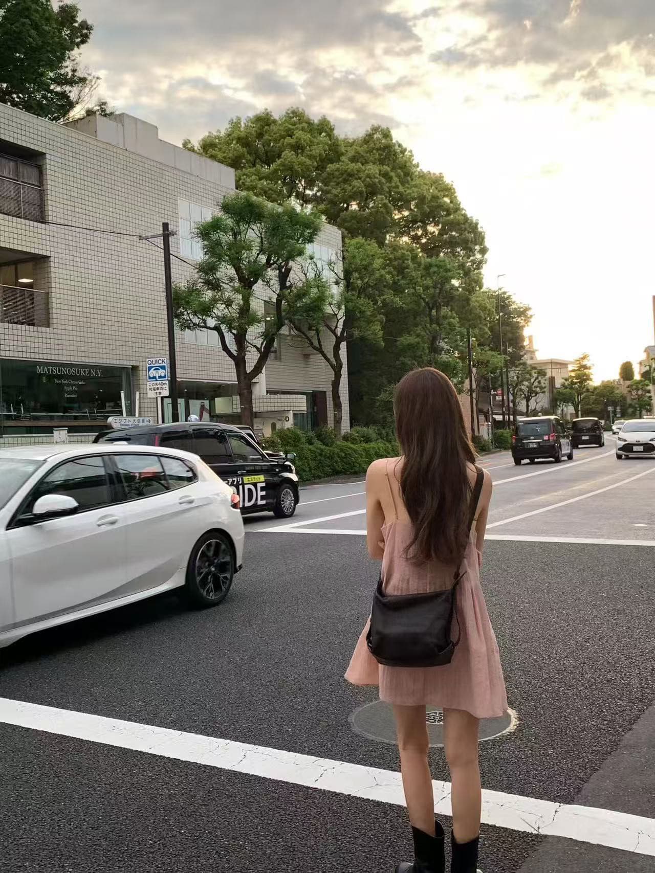크기 있음 업데이트 한 부서 품격 단색 달콤한 차가운 다용도 슬립 여성 드레스 상세 이미지 7
